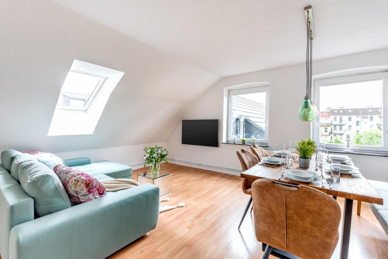 Madame Flens - Komfortable Wohnung Mit 3 Schlafzimmern Im 3 Og Flensburgo Exterior foto